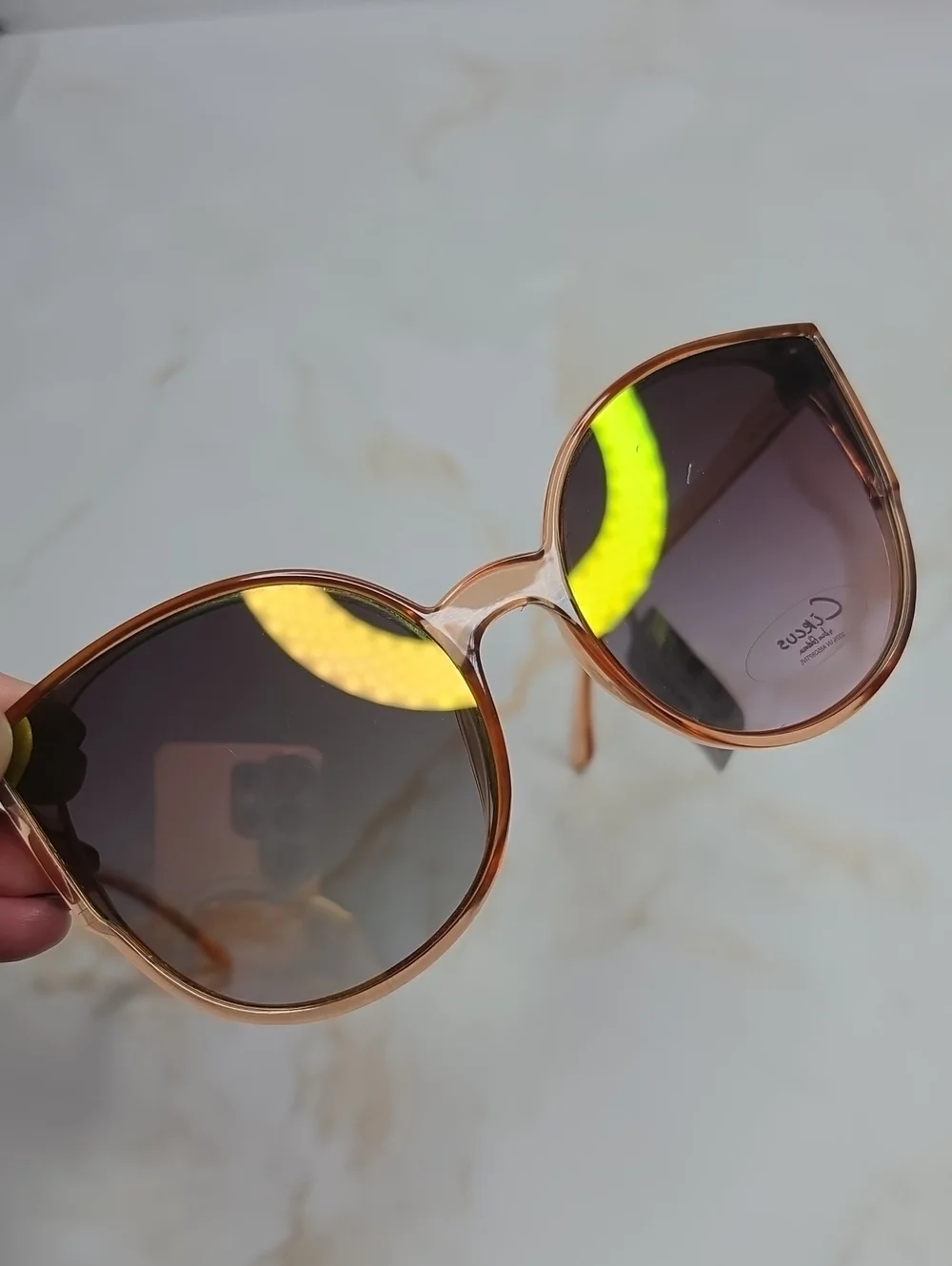 Circus NY by Sam Edelman Women's CC379 Retro UV400 Protective Cat Eye Sunglasses